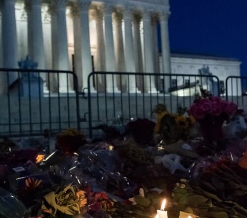 Memorial for Ruth Bader Ginsberg